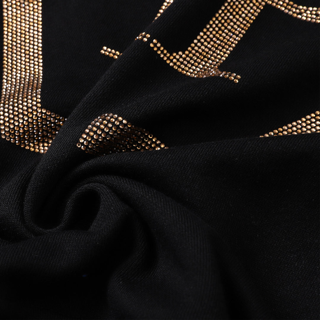 PLElN New 2025SS Black Hoodie