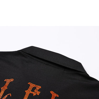 PLElN 2025ss Hot drill POLO shirt