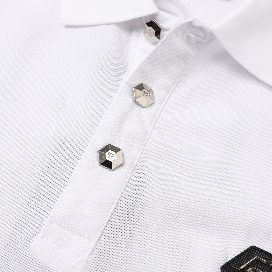 PLElN 2025ss Hot drill POLO shirt