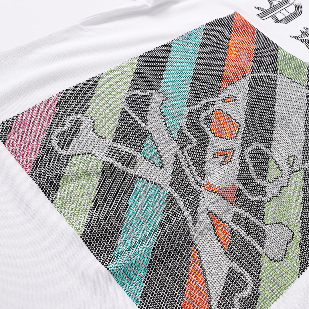 PLElN 2025ss Hot drill POLO shirt