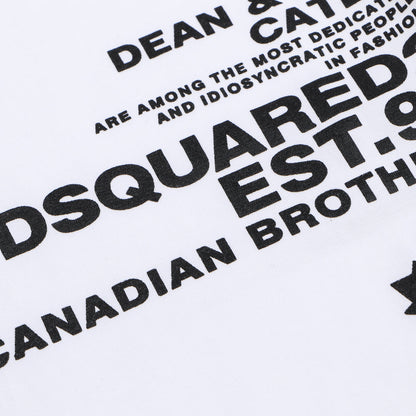 New-D2 Print 2025ss Man T-shirt