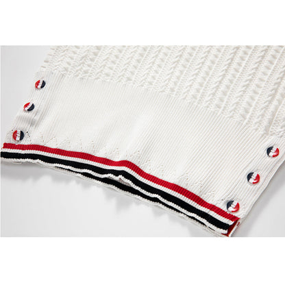 THOM  Women stripe POLO shirt