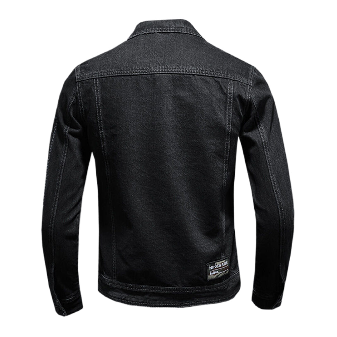 SOLO-DSQ2 2025ss Distressed Denim Jacket