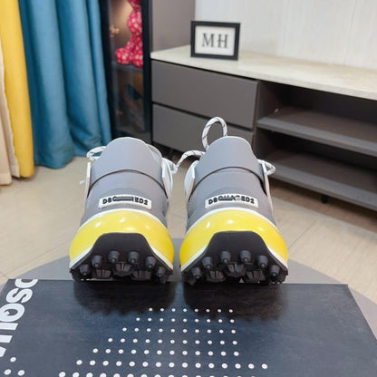 New-DSQ2 2025ss Leather sneakers