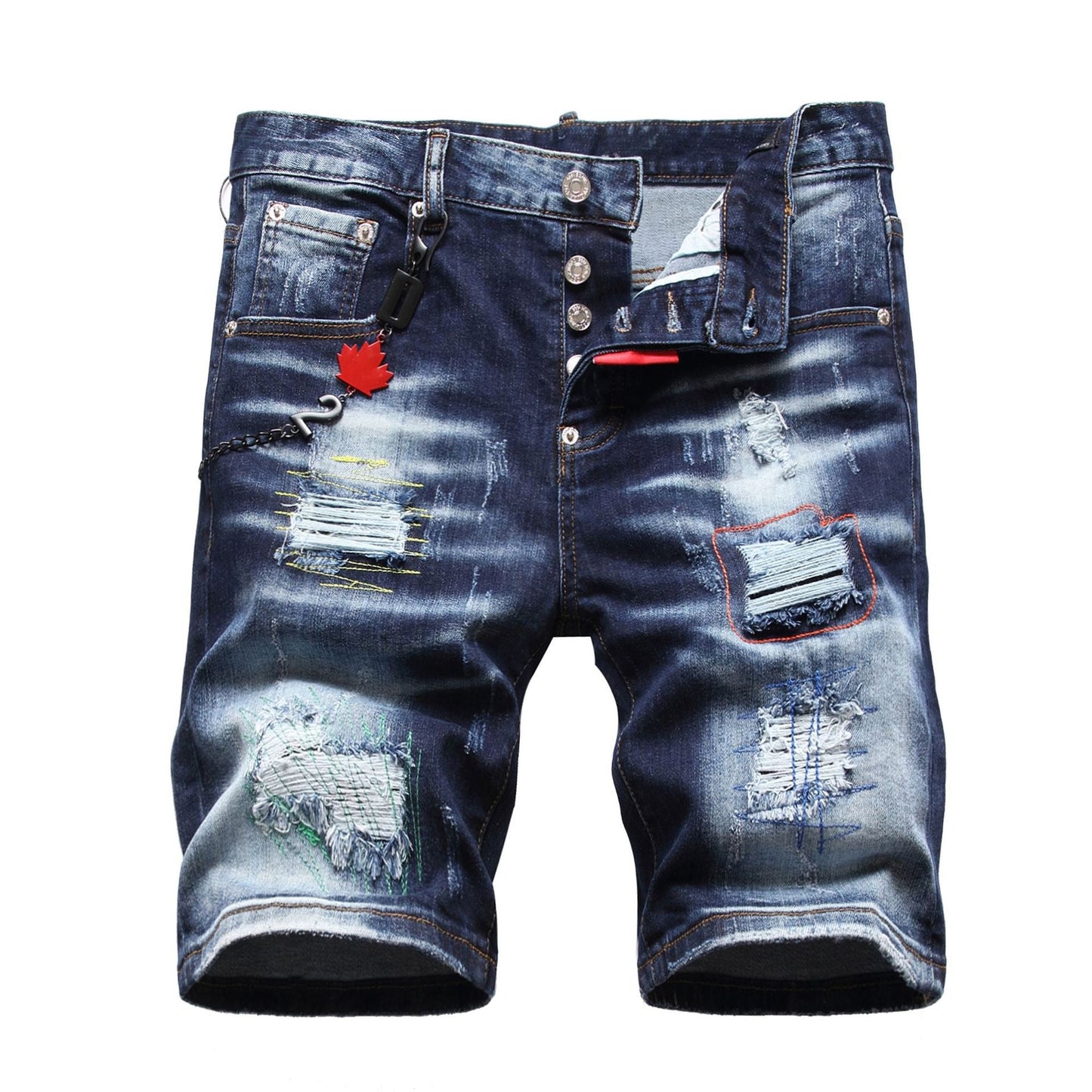 SOLO-D2 diamond embroidery Jeans