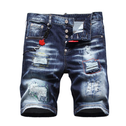 SOLO-D2 diamond embroidery Jeans