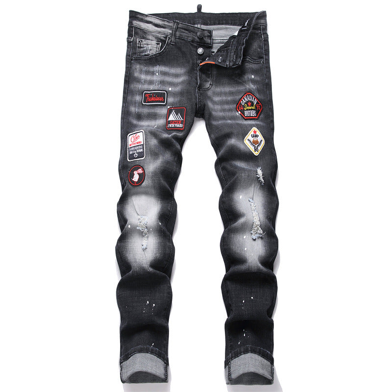 SOLO-DSQ2 25ss Ripped Jeans