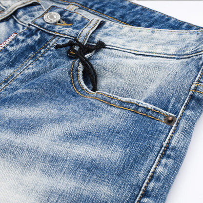 SOLO-DSQ2 2024ss Ripped Jeans