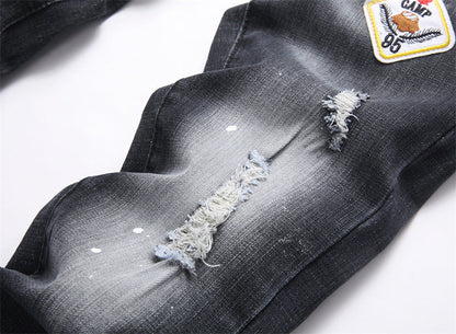 SOLO-DSQ2 25ss Ripped Jeans