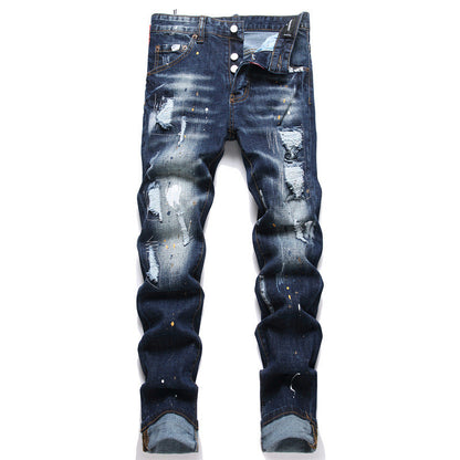 SOLO-DSQ2 25ss Ripped Jeans