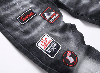 SOLO-DSQ2 25ss Ripped Jeans