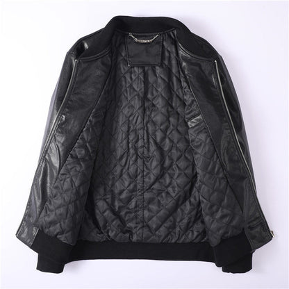 PLElN LOGO Cowhide Jacket