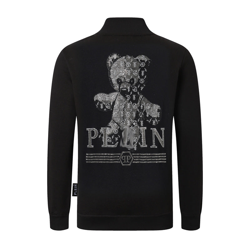PLElN 2024SS Stand collar sweatshirt