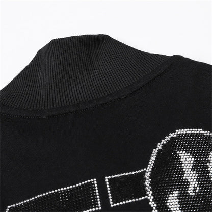 PLElN 2025SS Stand collar sweatshirt