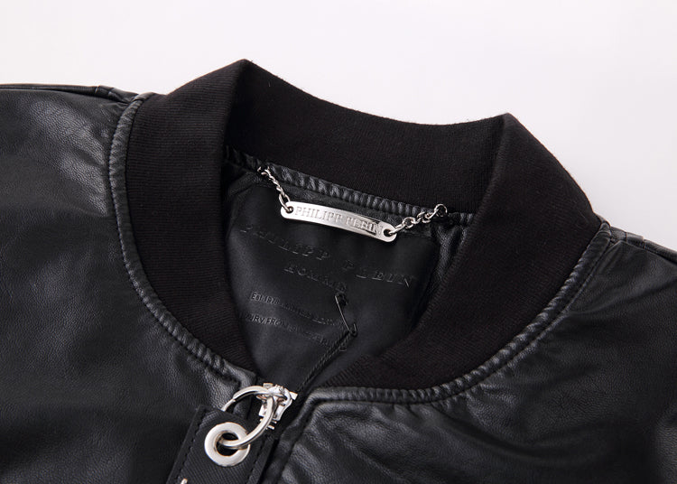 PLElN 25SS Black Cowhide Jacket