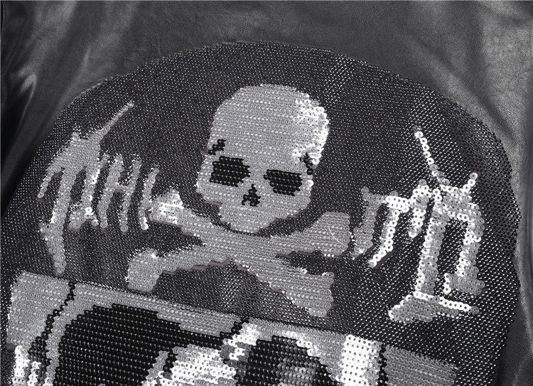 PLElN LOGO Cowhide Jacket